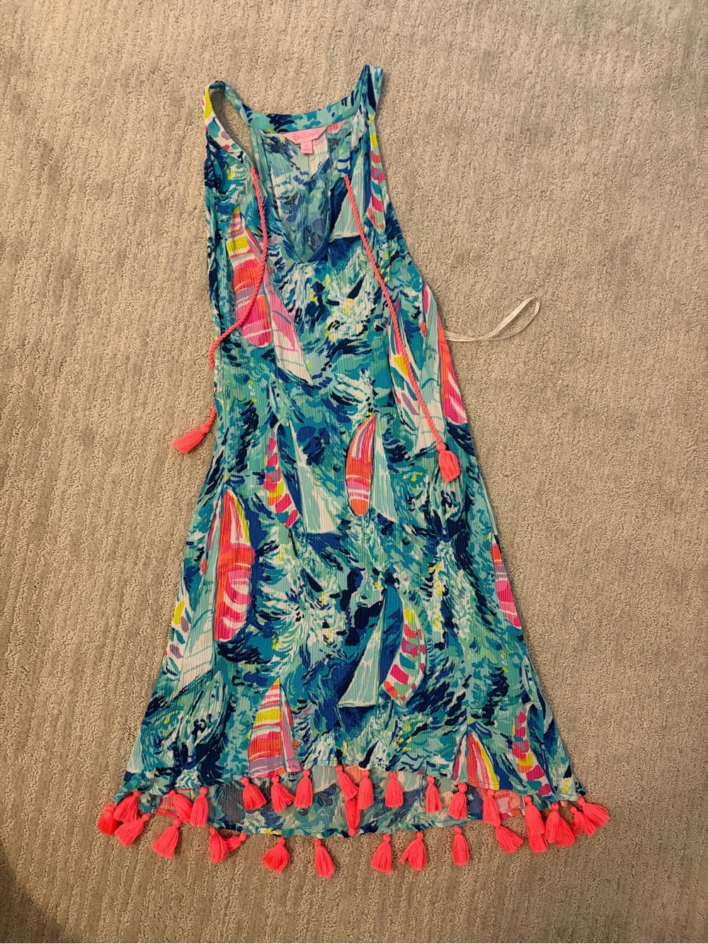 Lilly Pulitzer Roxi Dress hey bay bay